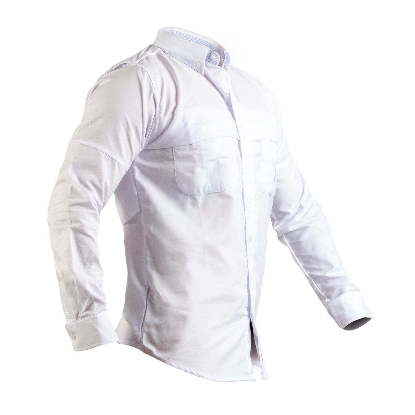 Camisa Manga Larga Modelo Pescador Para Caballero. Confeccionado en Oxford Premium.