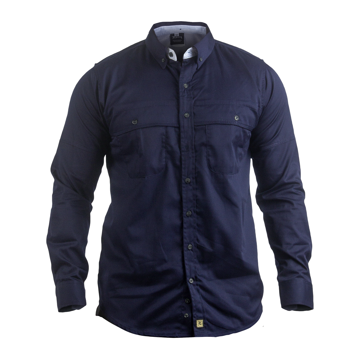 Camisa Manga Larga Modelo Pescador Para Caballero. Confeccionado en Oxford Premium.