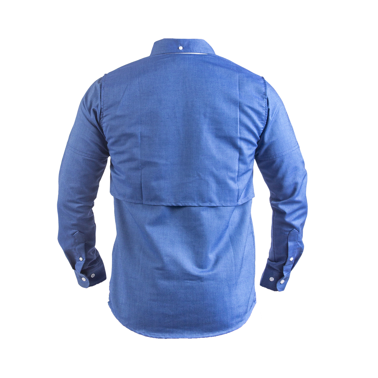 Camisa Manga Larga Modelo Pescador Para Caballero. Confeccionado en Oxford Premium.