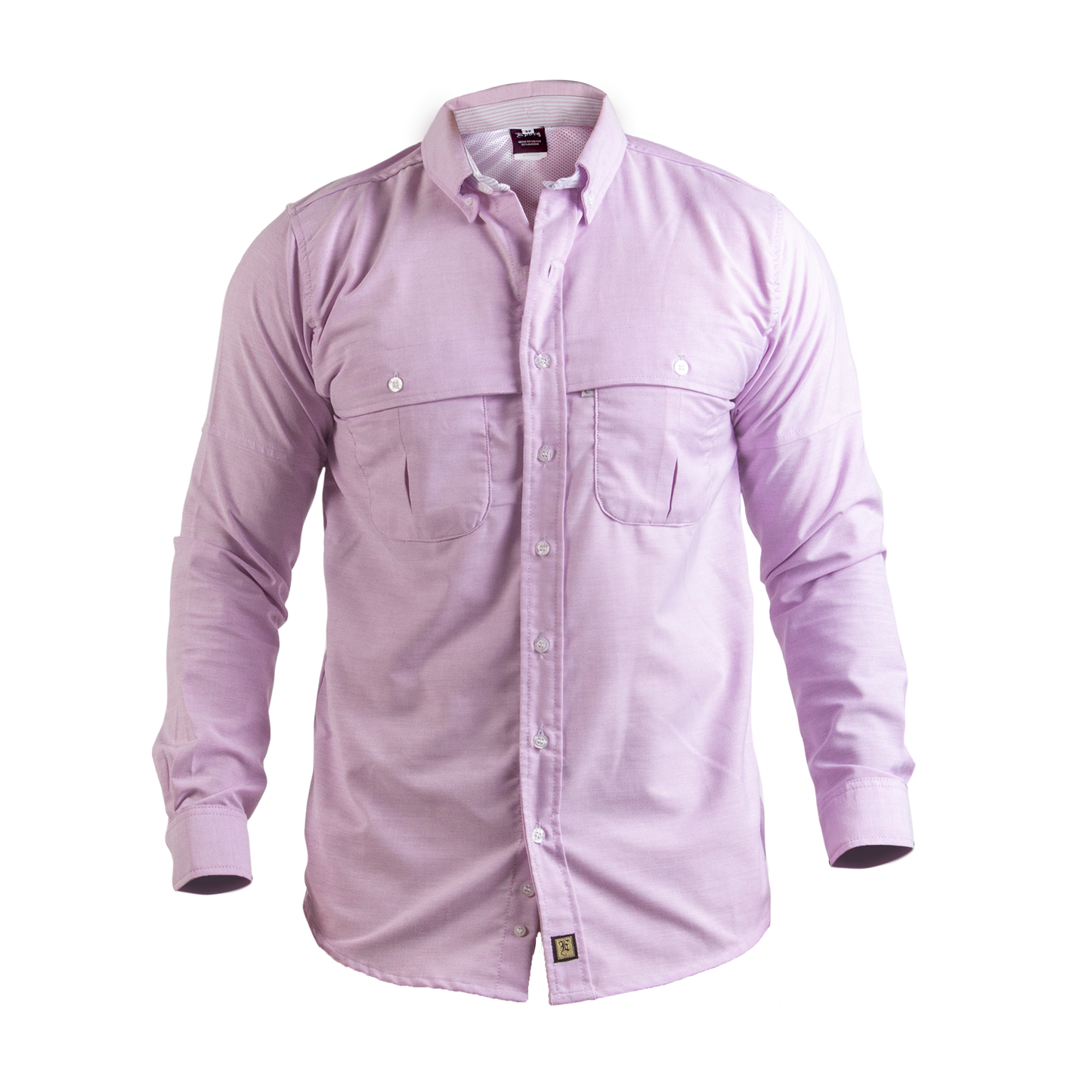 Camisa Manga Larga Modelo Pescador Para Caballero. Confeccionado en Oxford Premium.