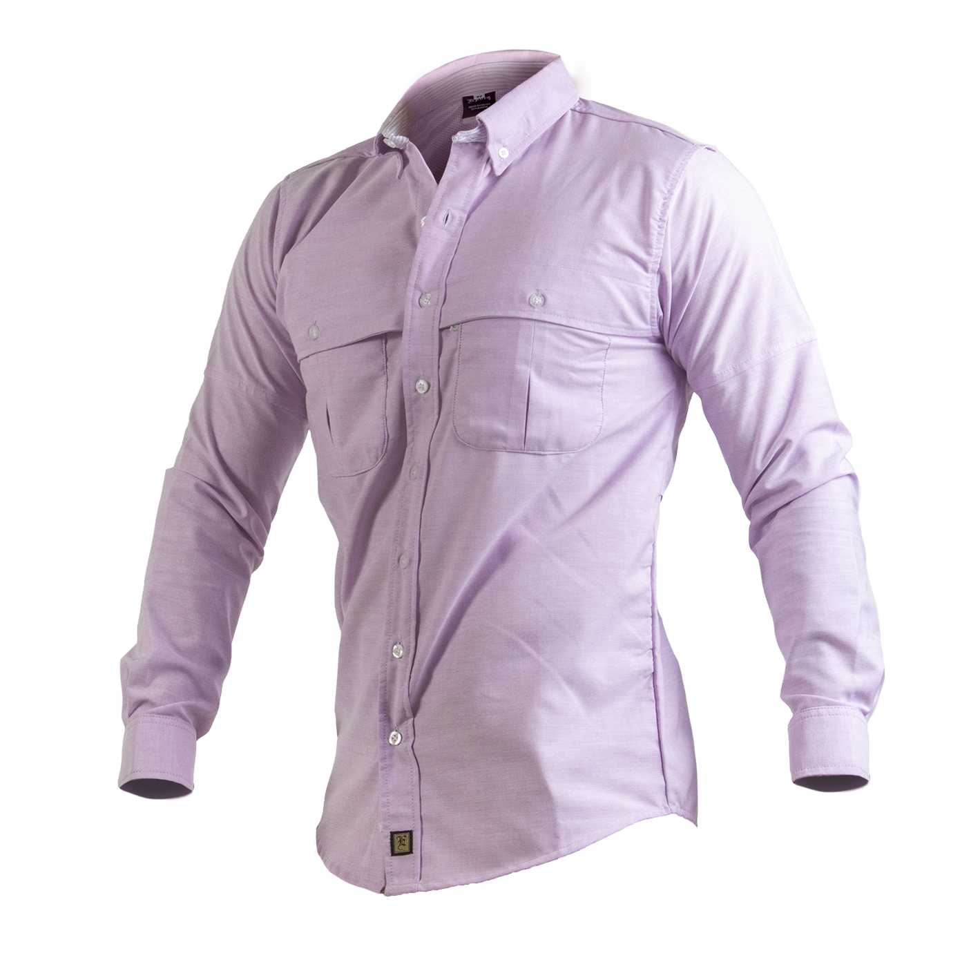 Camisa Manga Larga Modelo Pescador Para Caballero. Confeccionado en Oxford Premium.