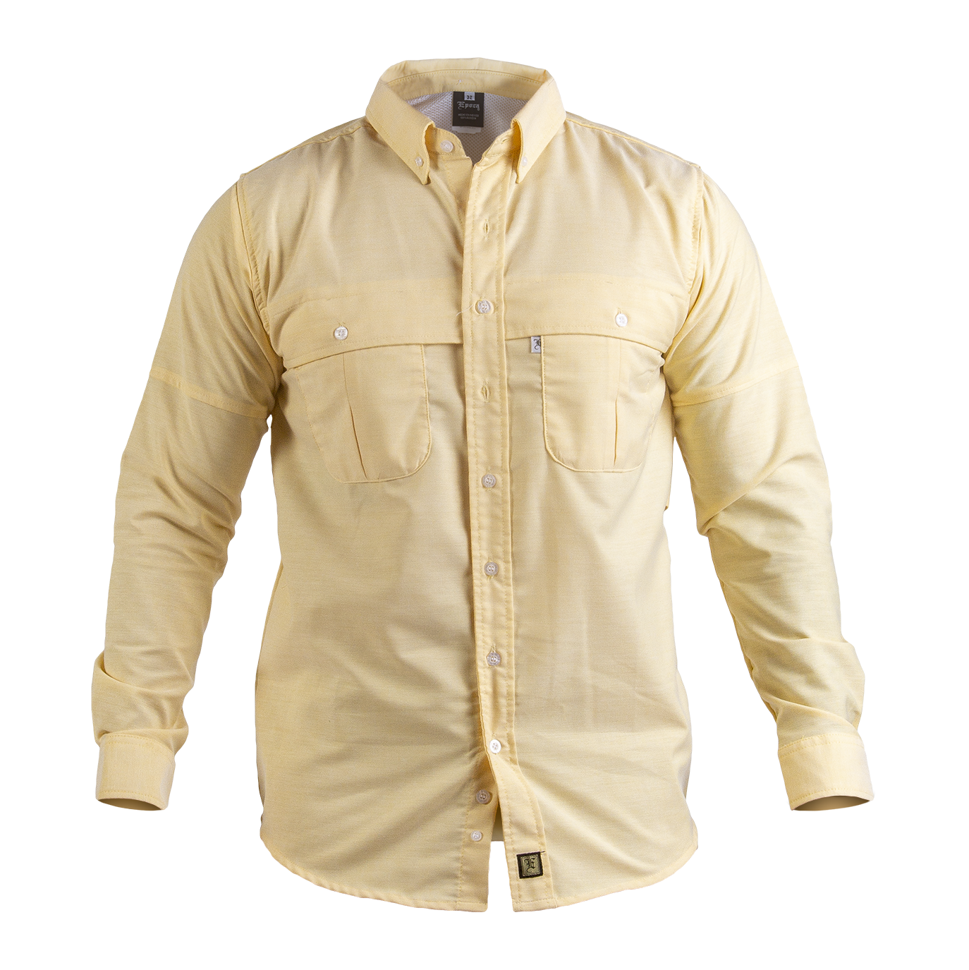 Camisa Manga Larga Modelo Pescador Para Caballero. Confeccionado en Oxford Premium.