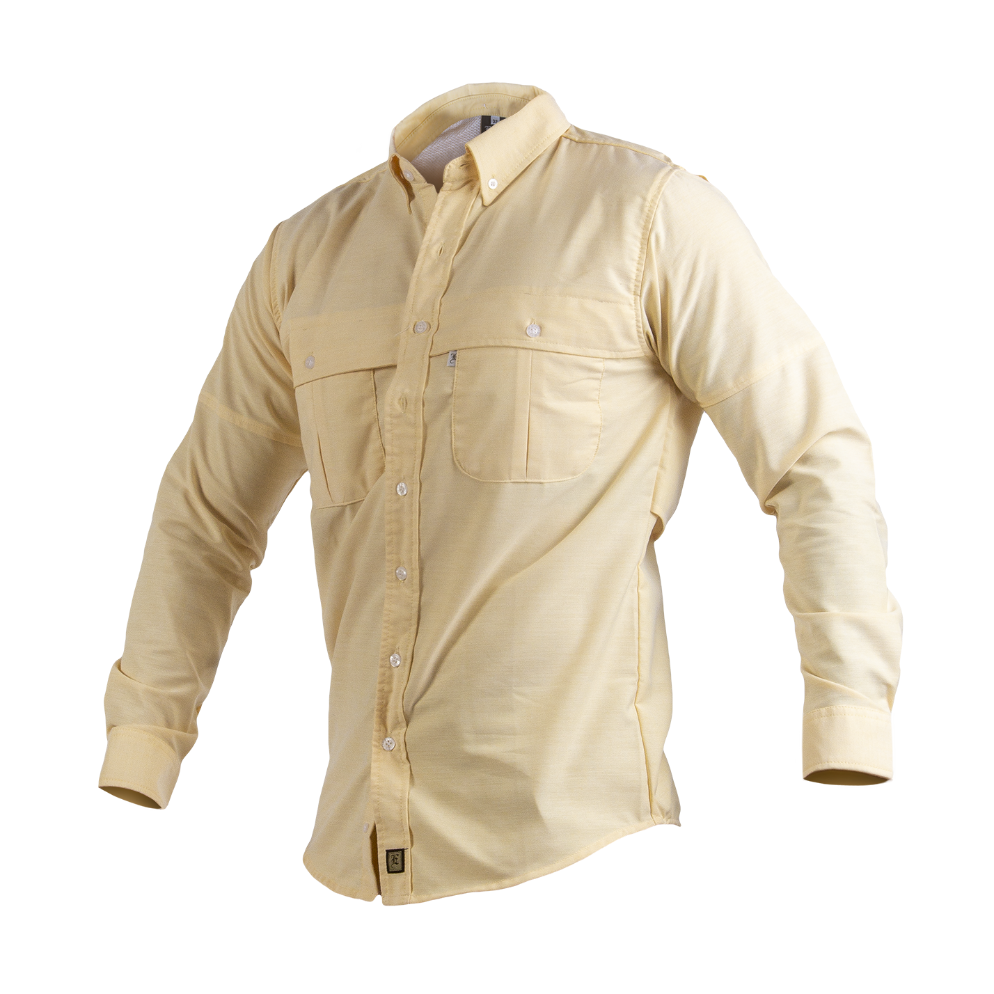 Camisa Manga Larga Modelo Pescador Para Caballero. Confeccionado en Oxford Premium.