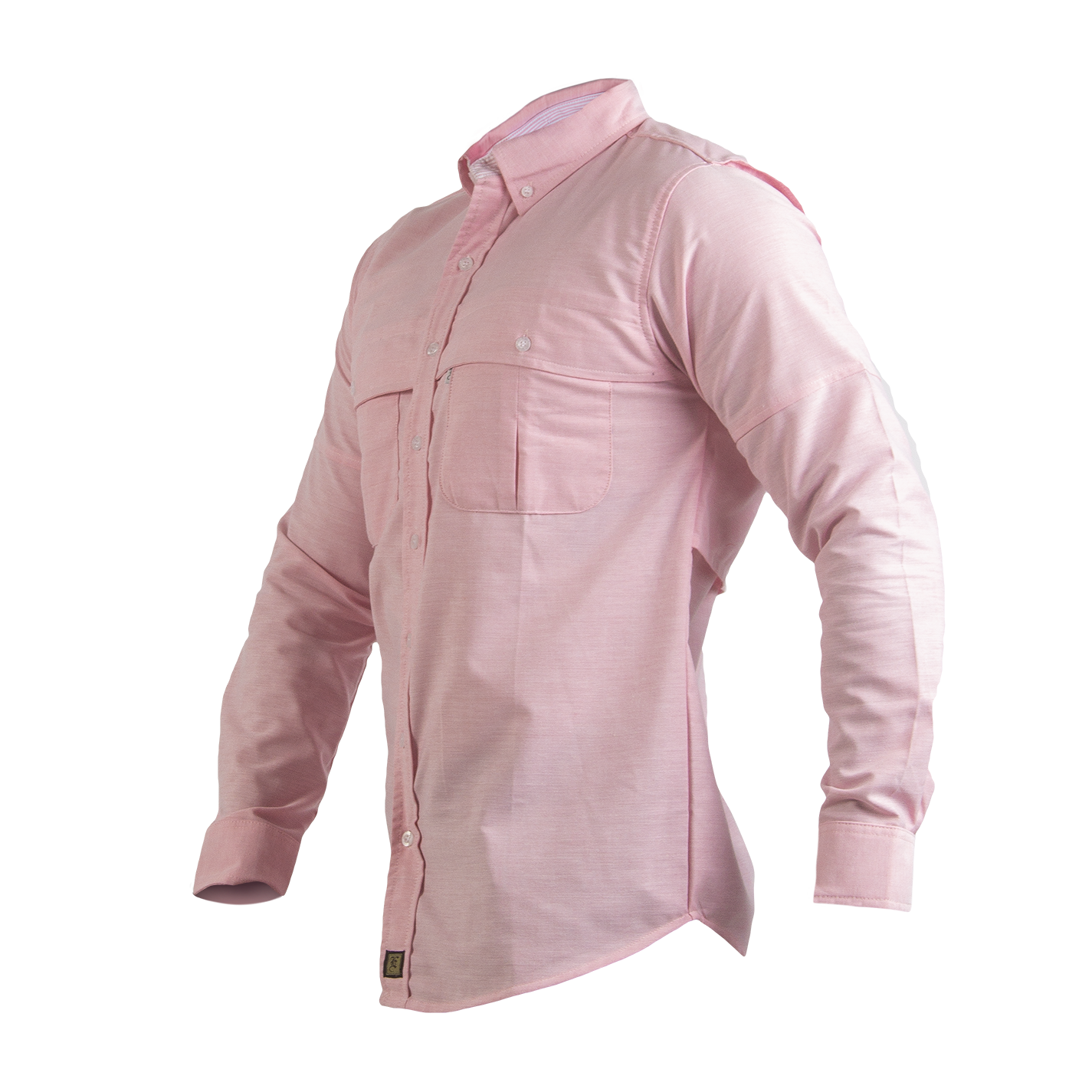 Camisa Manga Larga Modelo Pescador Para Caballero. Confeccionado en Oxford Premium.