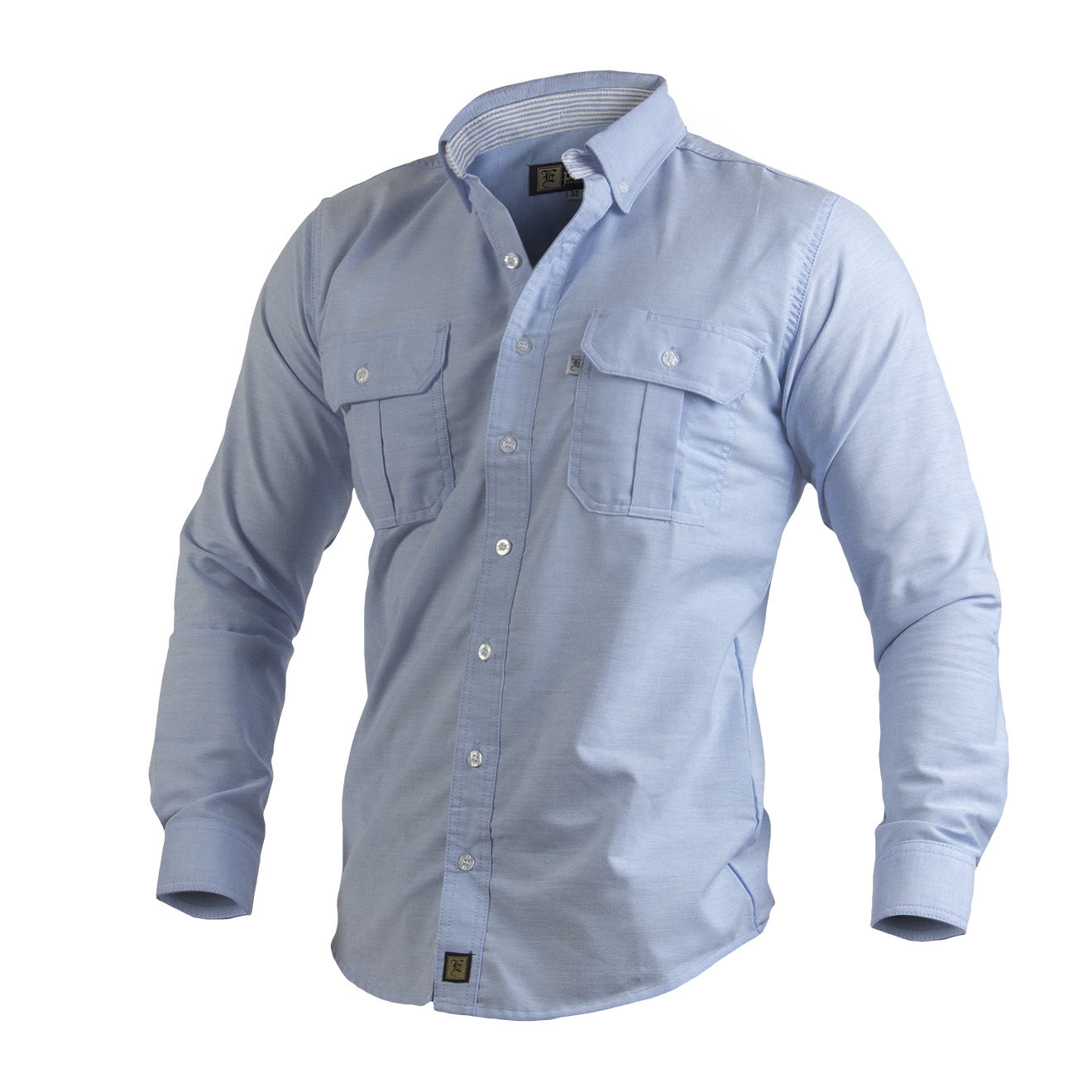 Camisa Manga Larga Modelo Eagle Para Caballero.