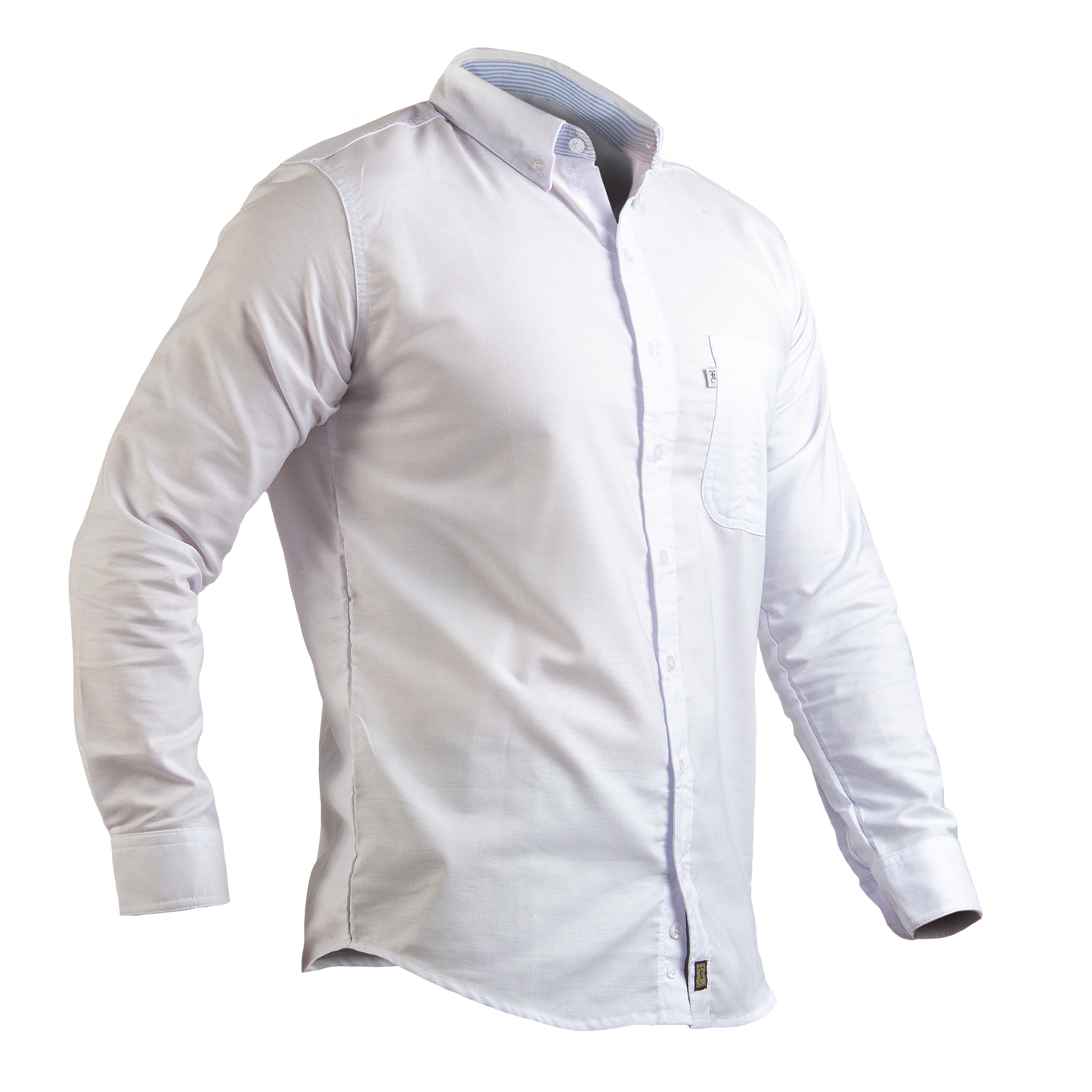 Camisa Manga Larga Modelo Clásico Para Caballero. Confeccionado en Oxford Premium.