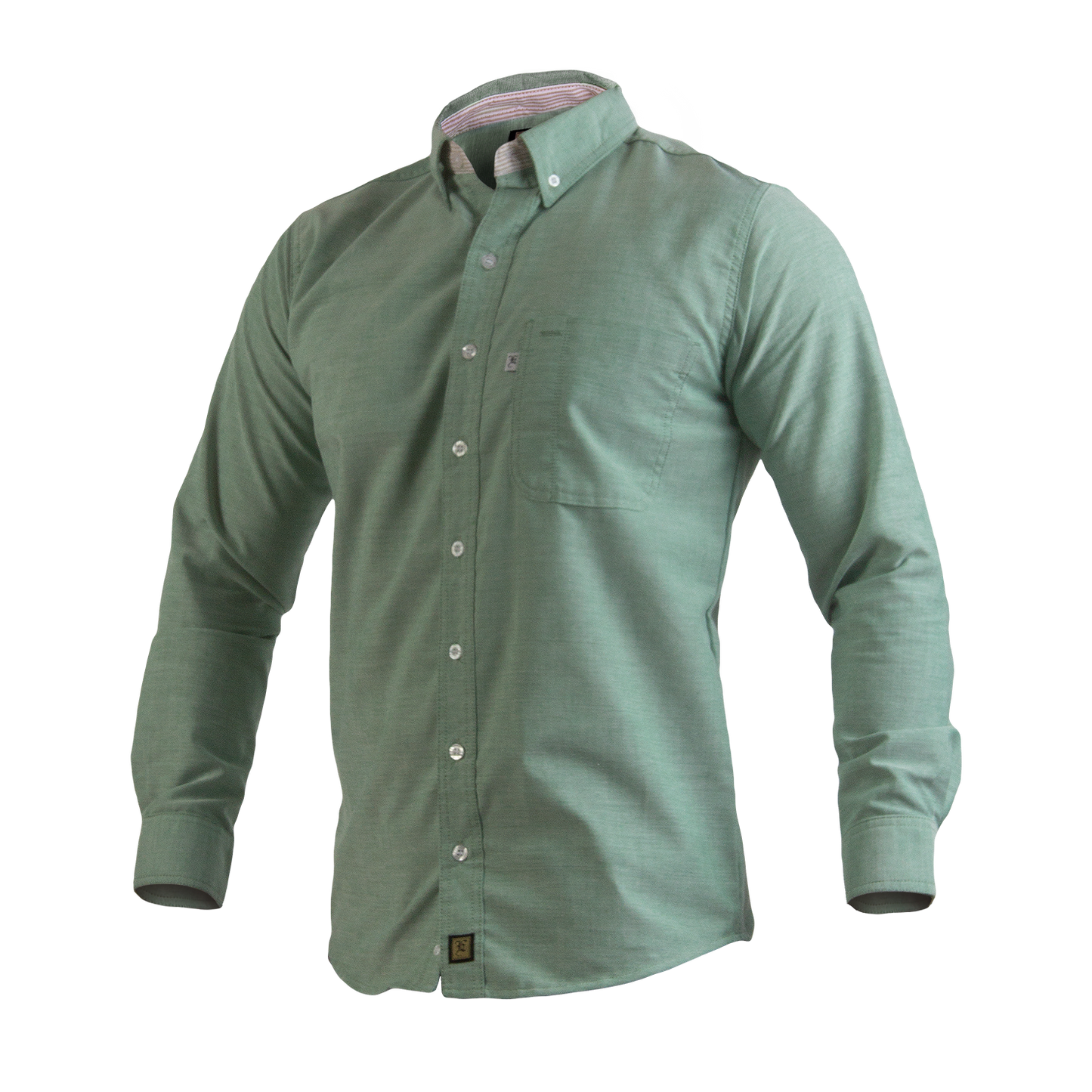 Camisa Manga Larga Modelo Clásico Para Caballero. Confeccionado en Oxford Premium.