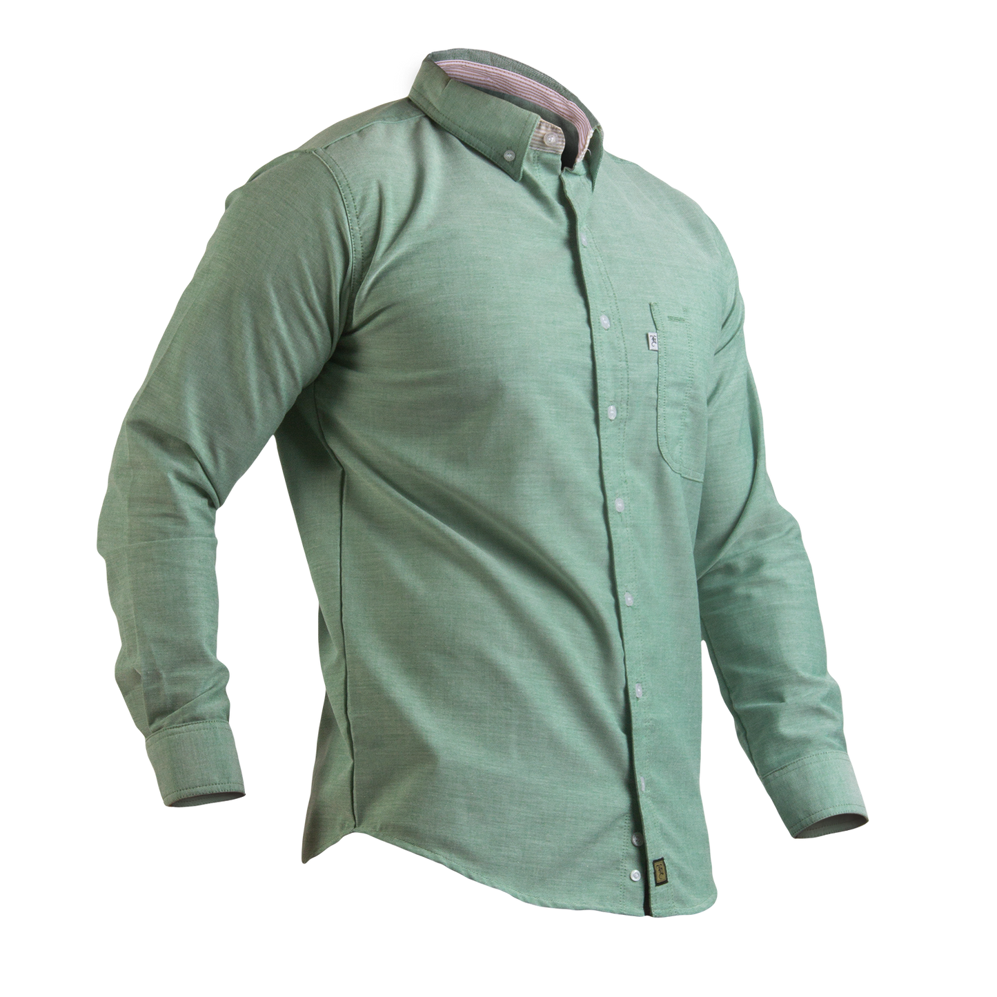 Camisa Manga Larga Modelo Clásico Para Caballero. Confeccionado en Oxford Premium.