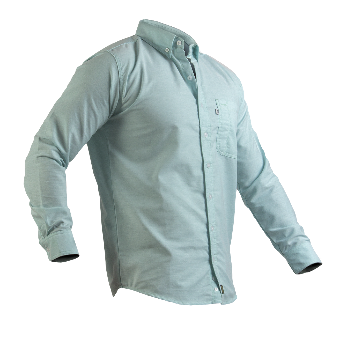 Camisa Manga Larga Modelo Clásico Para Caballero. Confeccionado en Oxford Premium.