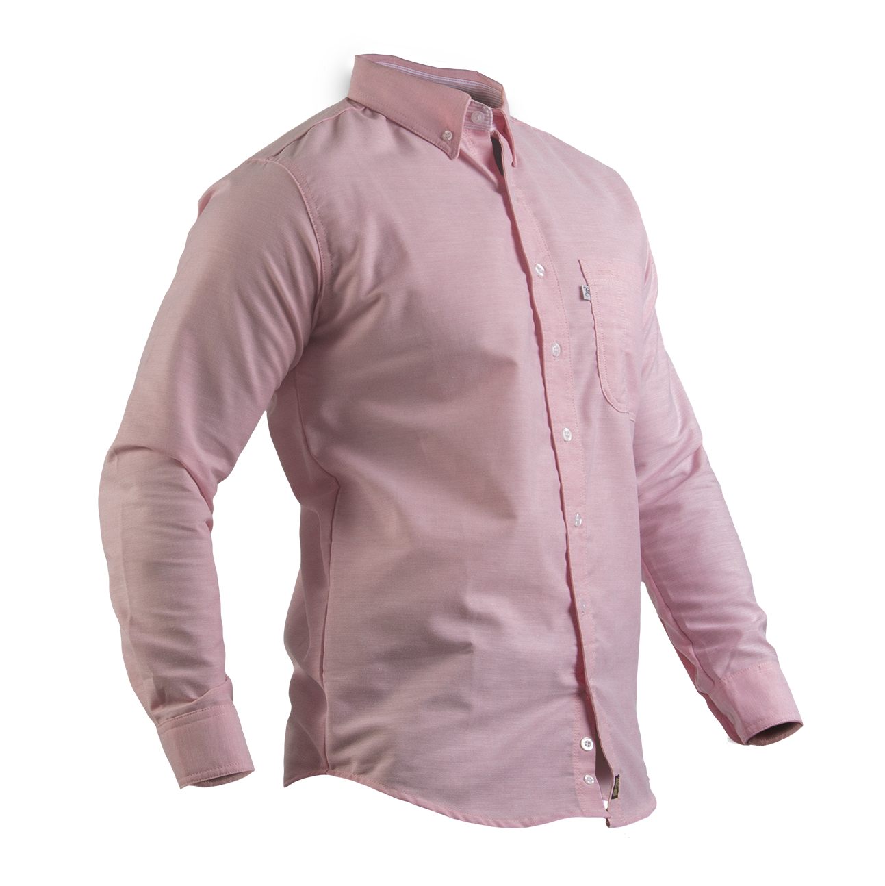 Camisa Manga Larga Modelo Clásico Para Caballero. Confeccionado en Oxford Premium.