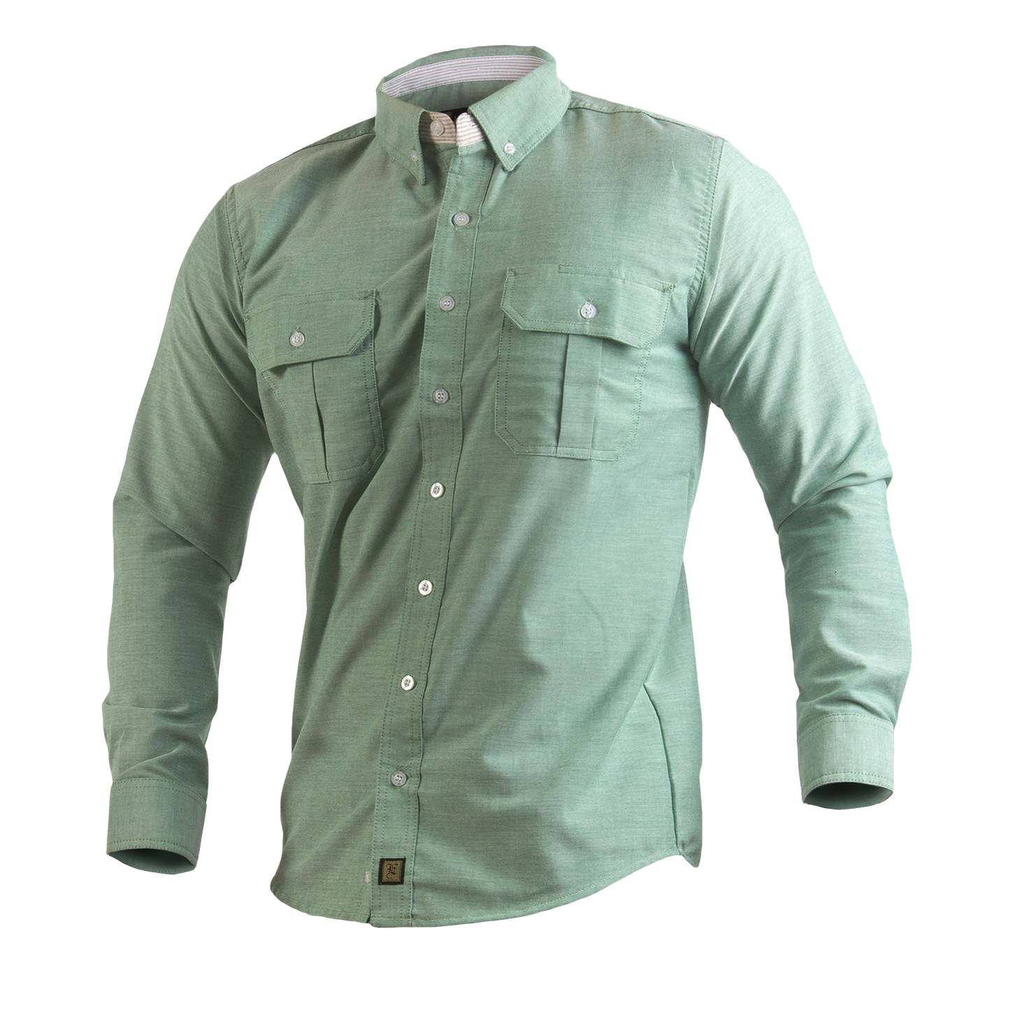Camisa Manga Larga Modelo Eagle Para Caballero.